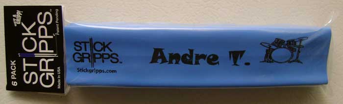 custom blue stickgripps